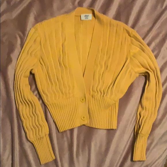 Wilfred Plunge Front Cardigan in Small - Picture 2 of 5